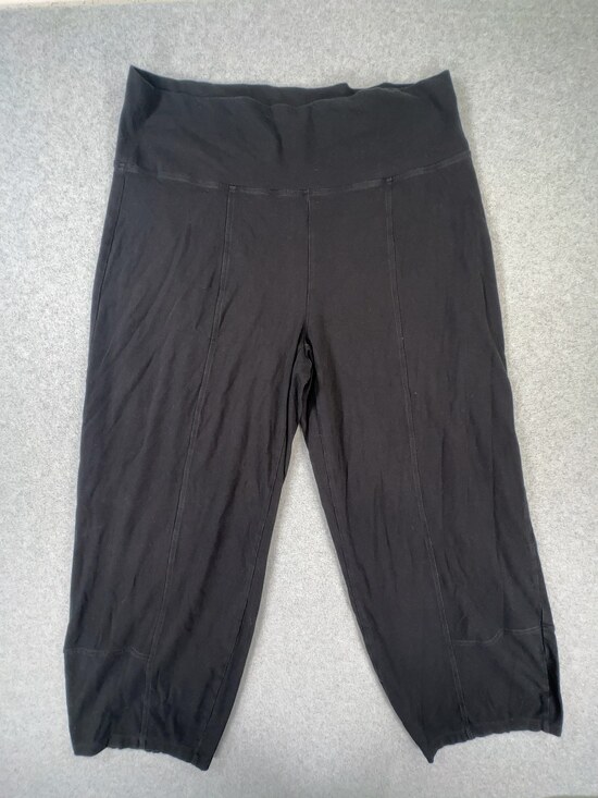 Eileen Fisher Pants - Eileen Fisher Cropped Pants Women's Black Size Medium